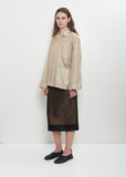 Silk Pajama Overshirt