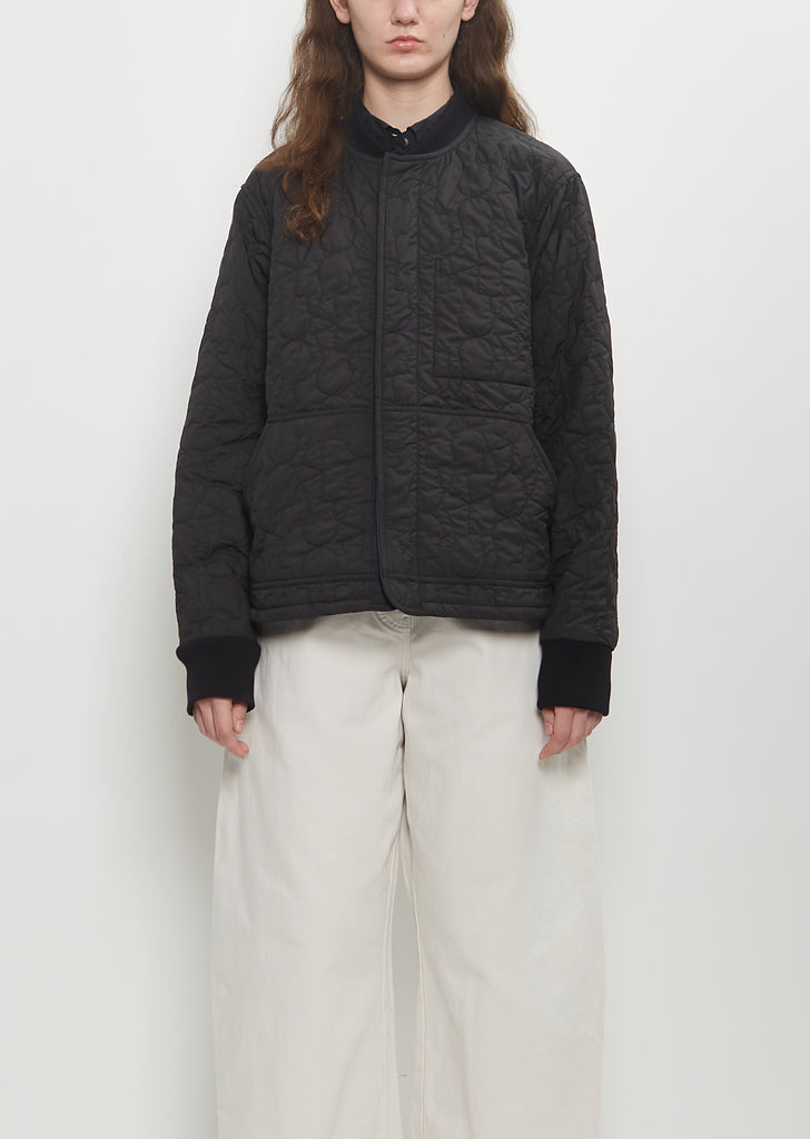 Henry Reversible Jacket — Black / China Blue