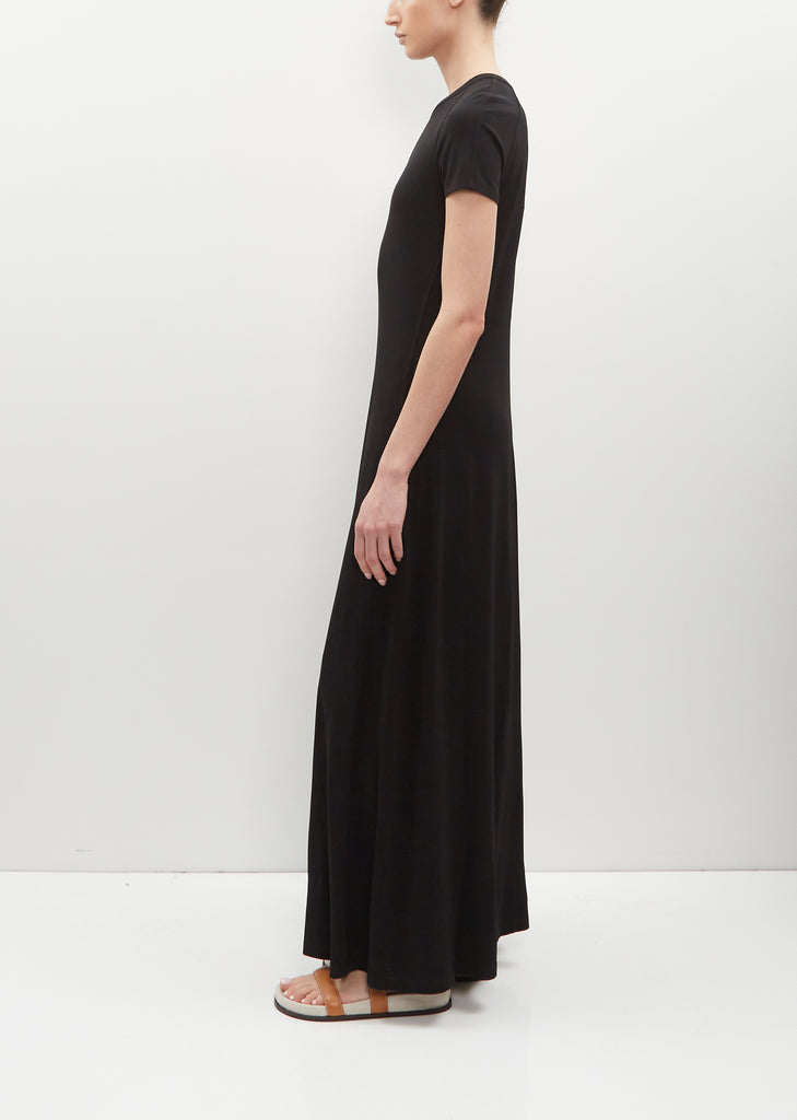 Fluid Stretch Viscose Jersey Dress