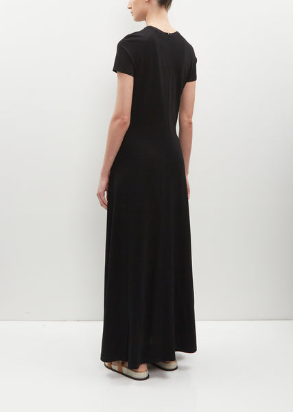 Fluid Stretch Viscose Jersey Dress – La Garçonne