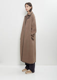 Wool Double Clasp Coat