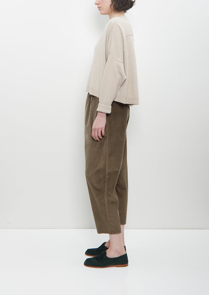 Cashmere Chunky Sweater — Natural