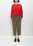 Cashmere Chunky Sweater — Rosso