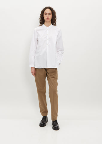 The Botanist Shirt — Poplin Chalk