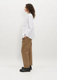 The Botanist Shirt — Poplin Chalk