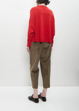 Cashmere Chunky Sweater — Rosso