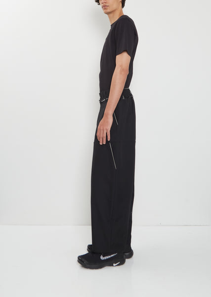 Double Wool Blend Pants – La Garçonne