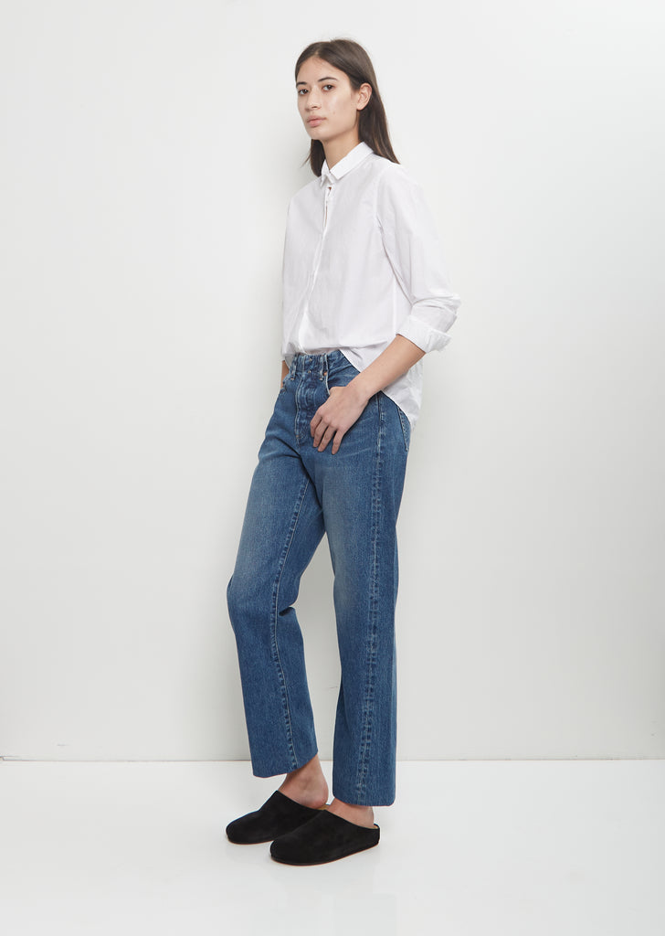 Straight Jean Trouser — Vintage Blue