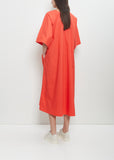 Doha A-Shape Dress — Poppy