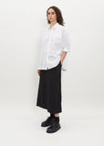 The Draughtsman Shirt — Poplin Chalk