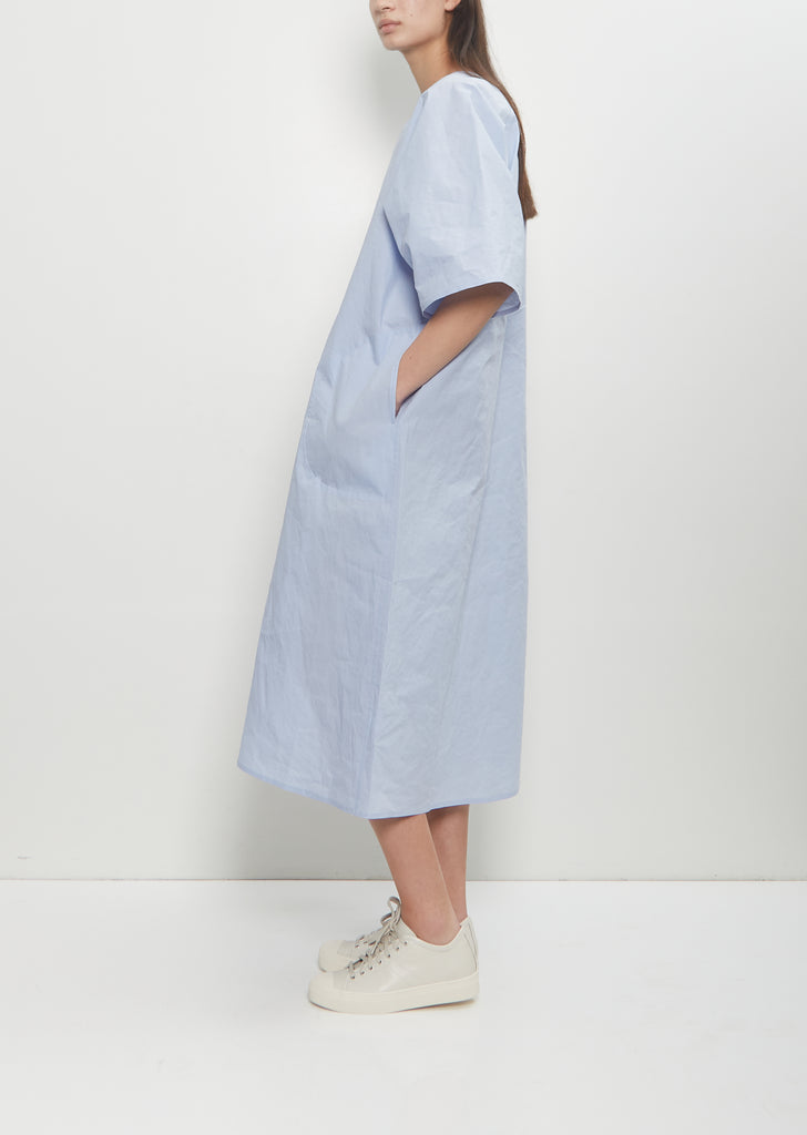 Doha A-Shape Dress — Sky