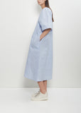 Doha A-Shape Dress — Sky