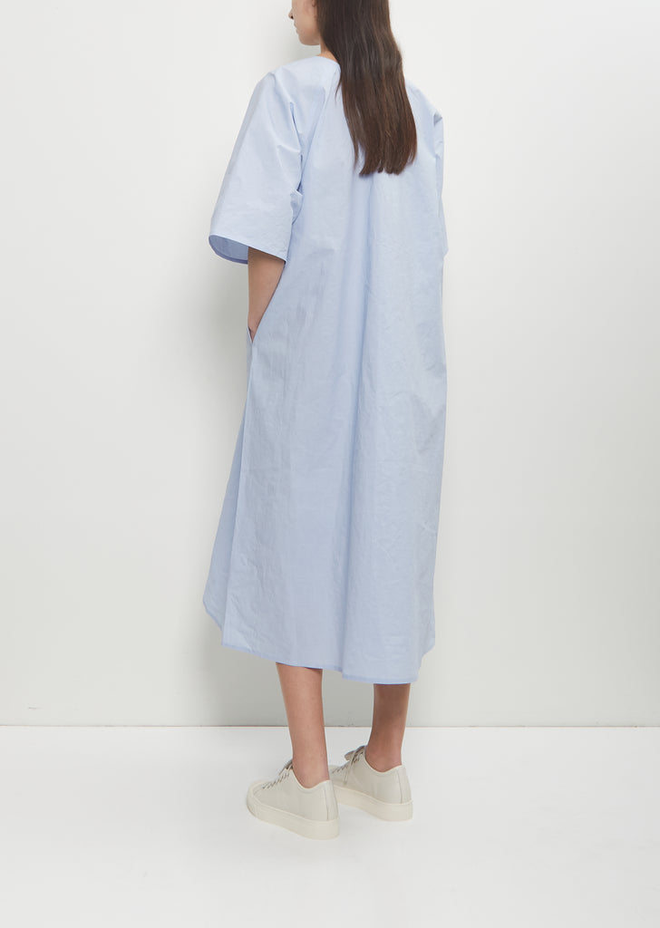 Doha A-Shape Dress — Sky