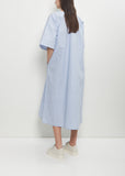 Doha A-Shape Dress — Sky