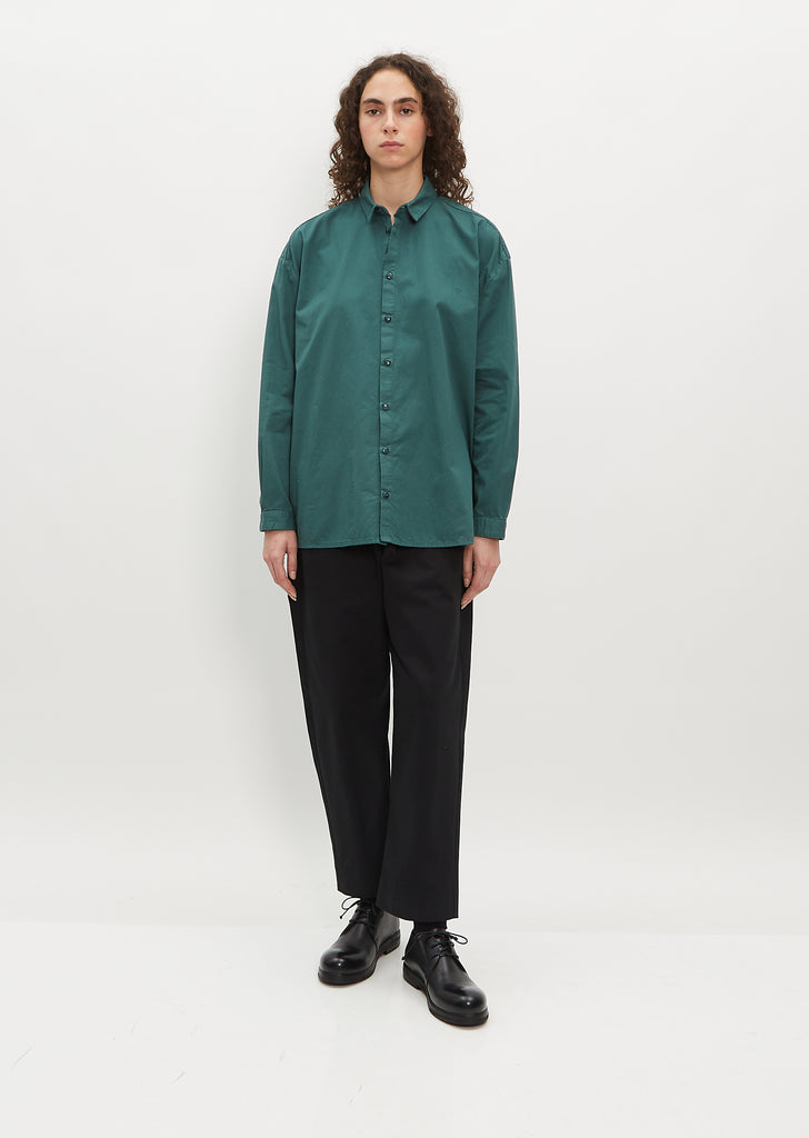 The Draughtsman Shirt — Viridian