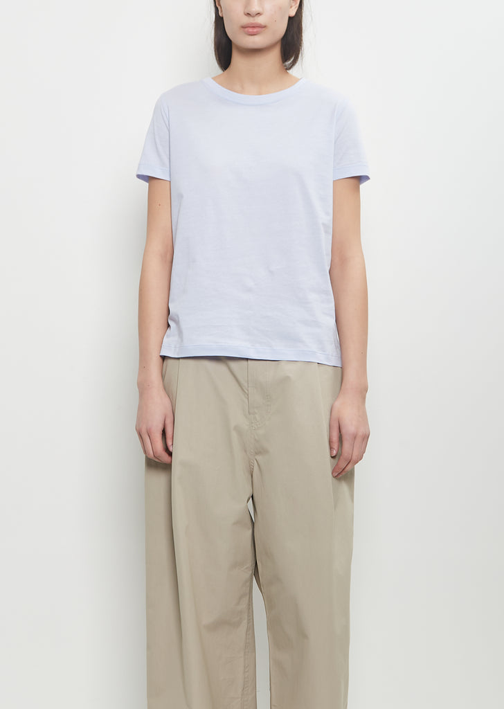 Cotton Turin Short Sleeve Tee — Sky