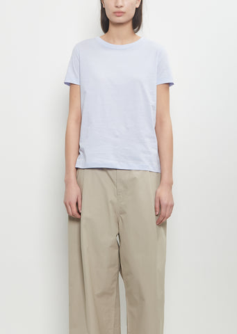 Cotton Turin Short Sleeve Tee — Sky
