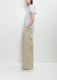 Cotton Turin Short Sleeve Tee — Sky