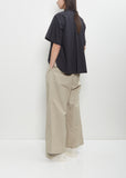 Cotton Belem Short Sleeve Shirt — Black