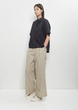 Cotton Belem Short Sleeve Shirt — Black