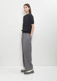 Memphis C-Neck Sweater — Dark Navy Melange