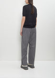 Memphis C-Neck Sweater — Dark Navy Melange