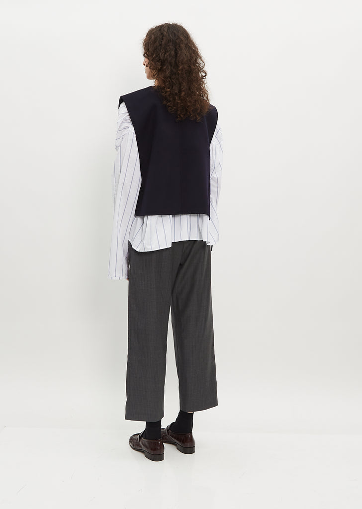 Strik Vest Doubleface Wool & Cashmere
