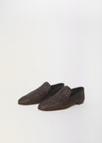 Weaving Leather Mocassino