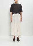 Virgin Wool Pleated Pants