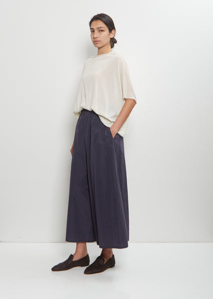 Cotton Gaucho Pants – La Garçonne