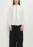 Cut Dobby Cotton Blouse
