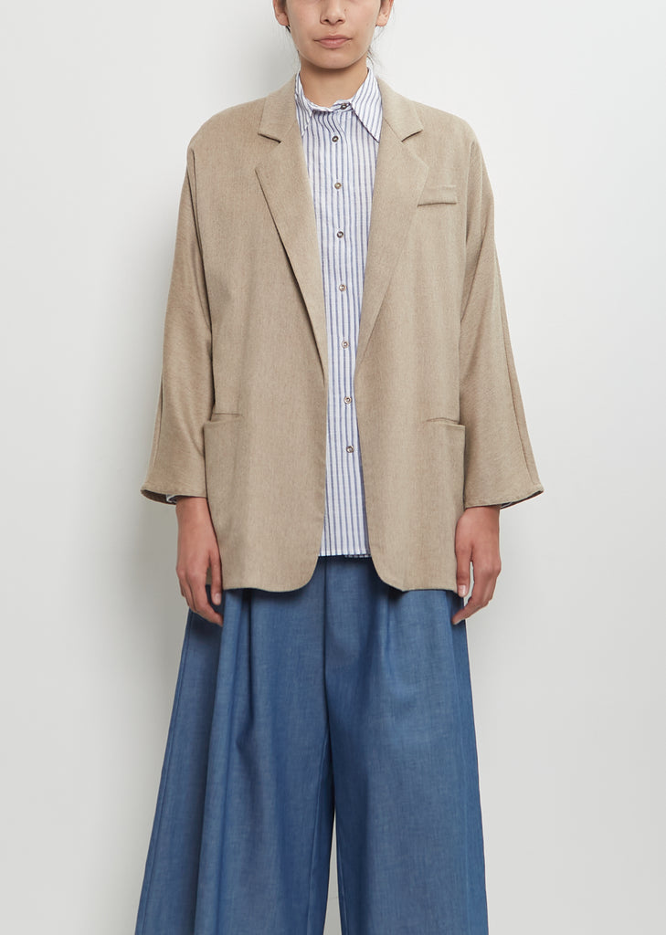 Cashmere Batwing Blazer