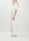 Field Cotton Trouser — White