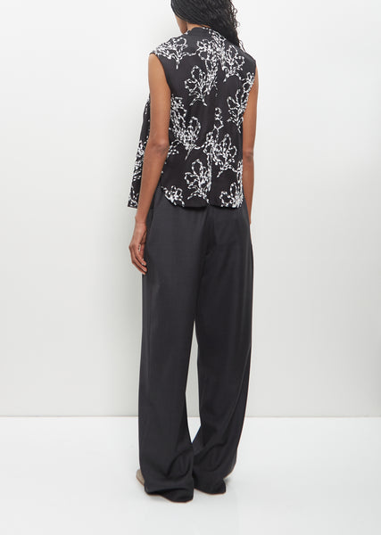 トップス <shalom> SL PURO LACE TOP Structured Lace Top Short Sleeves | Wolford United States