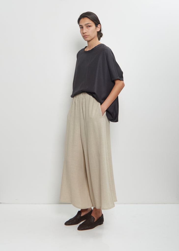 Linen Gaucho Pants