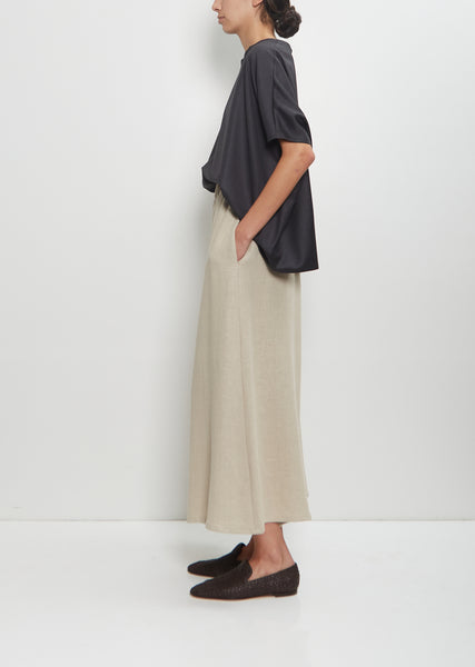 Linen Gaucho Pants – La Garçonne