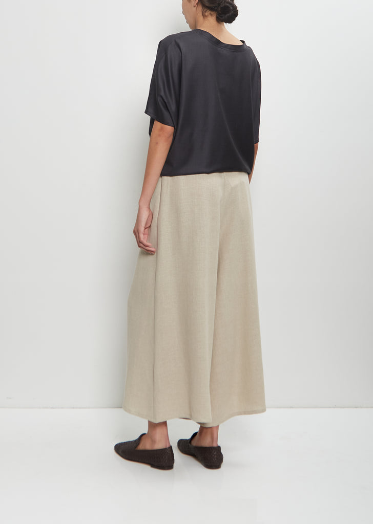 Linen Gaucho Pants