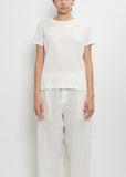 Cotton Turin Short Sleeve Tee — Ivory