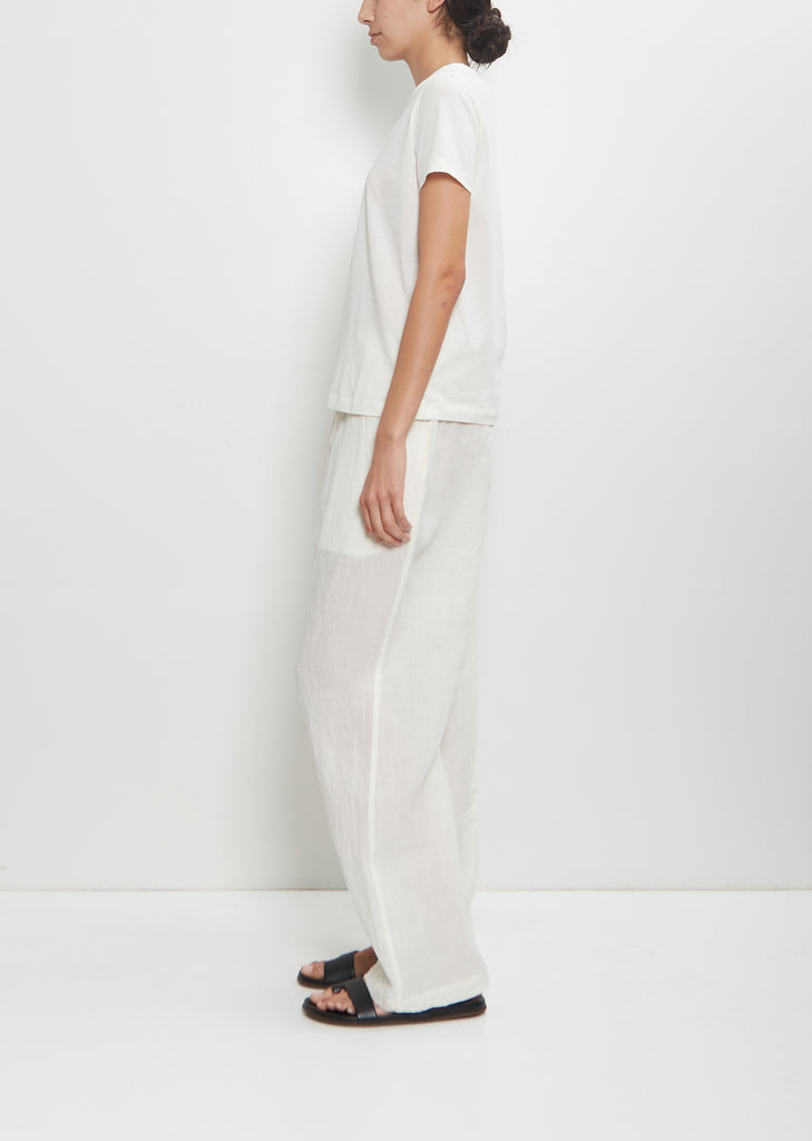 Cotton Turin Short Sleeve Tee — Ivory