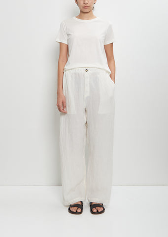 Linen Pilar Low Crotch Pant