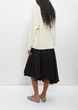 Ribbed Wool Louise Polo Sweater