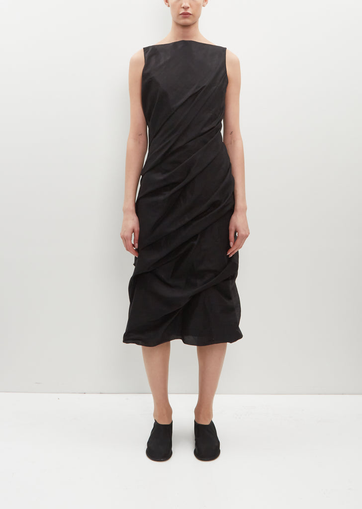 Twining Draped Dress