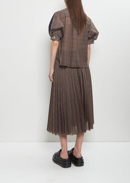 ★sacai★関税込♪NEW♪Spun Organza x Cotton Jersey T-Shirt Spun Organza x Cotton Jersey T-Shirt – La Garçonne