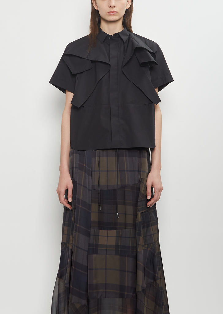 Poplin Layered Shirt