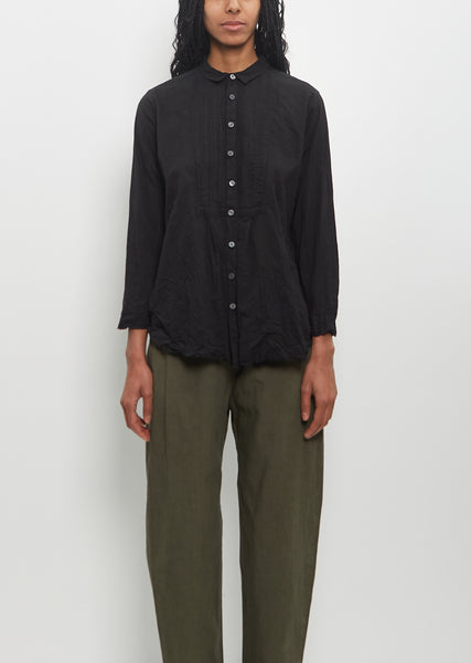 【foufou】classical pintuck blouse（新品・未使用） Feb2021Session15860_TMHILHPS20