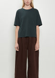 Simple Cotton Linen T-Shirt — Algae