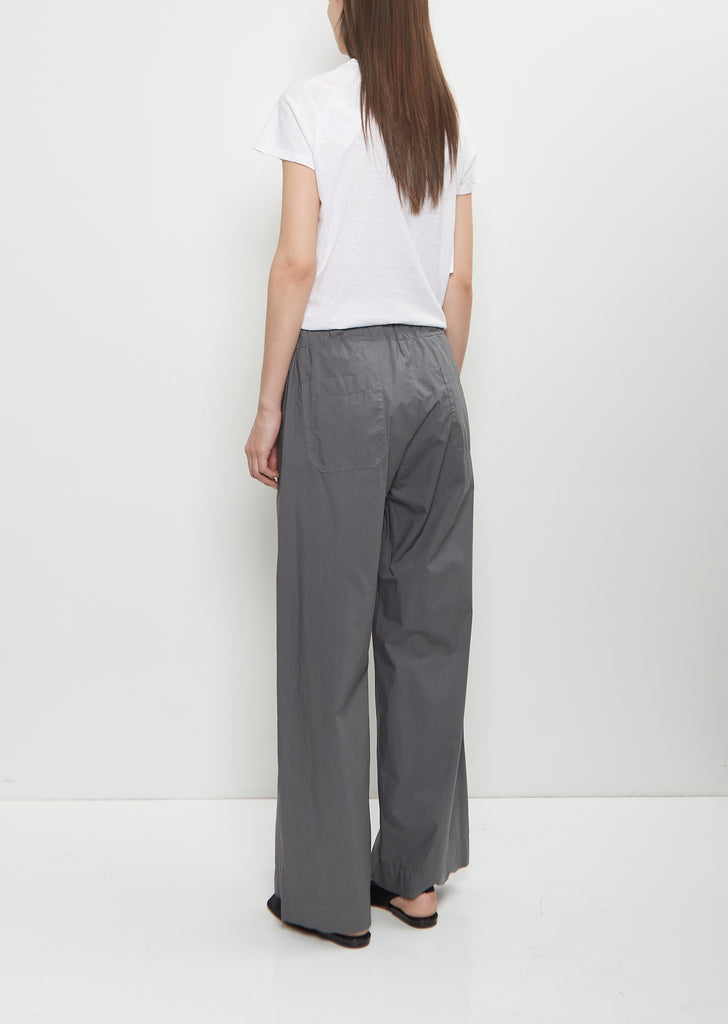 Cotton Diana Pant — Grey