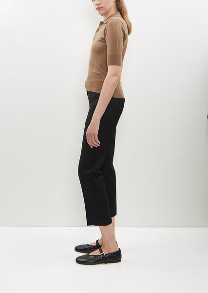 【HELENE PARIS】Velour Bootcut Pants ★韓国人気★ 追跡付 PANTS BLACK – Vauthier Paris
