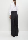 Cotton Portias Pants — Black