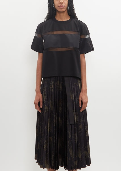 ロ*ク様 sacai Cotton Twill x Nylon Twill Bl Feb2021Session39269_TMHILHPS20